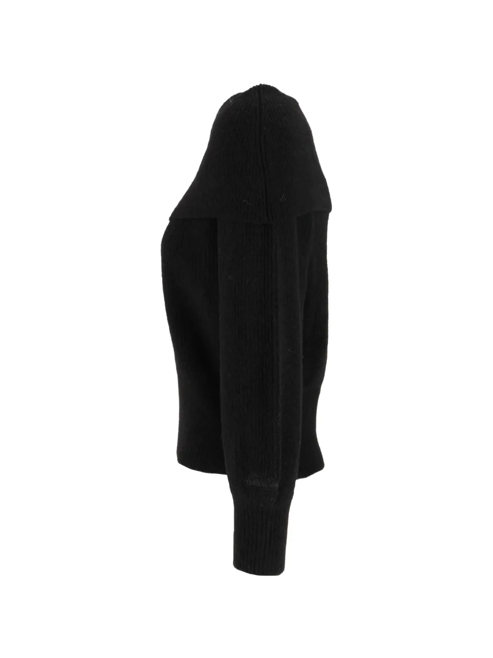 MC2 Saint Barth Aliette Soft off-shoulder sweater Zwart