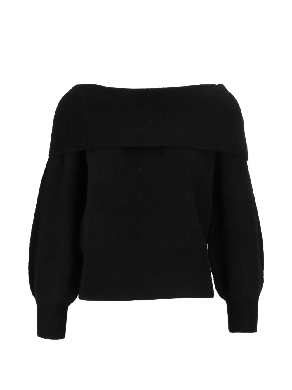 MC2 Saint Barth Aliette Soft off-shoulder sweater Zwart