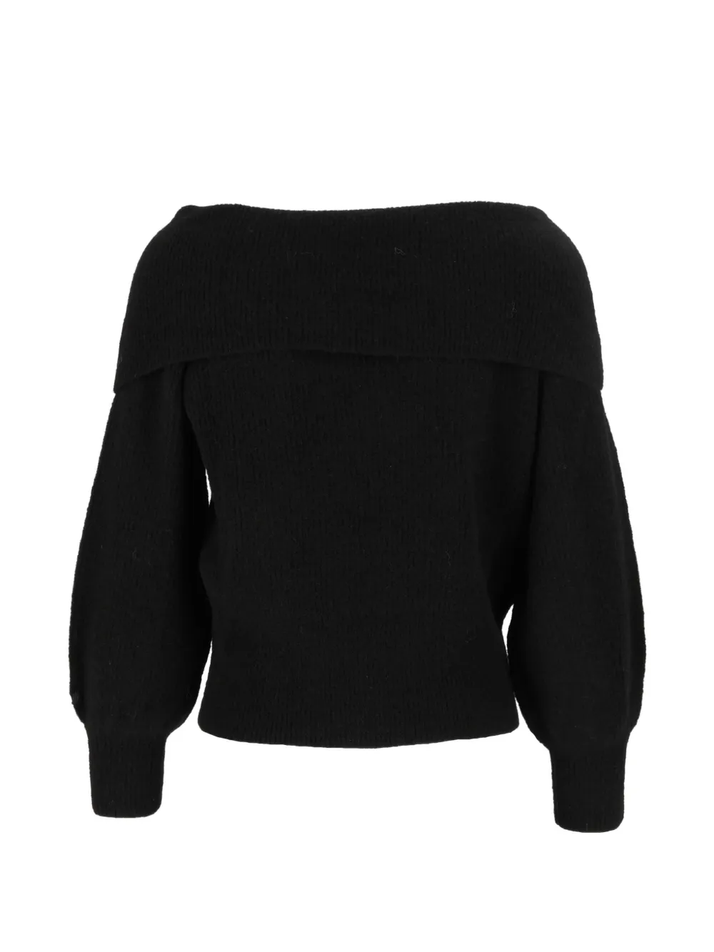 MC2 Saint Barth Aliette Soft off-shoulder sweater Zwart