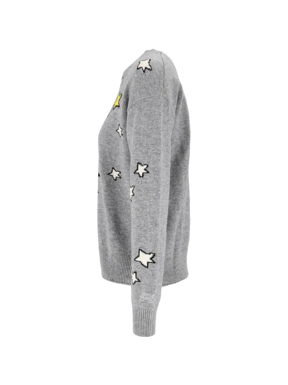 MC2 Saint Barth x Peanuts trui met ster-patroon en print Grijs