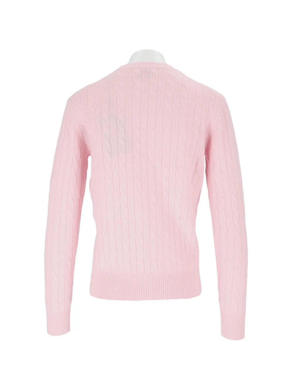 MC2 Saint Barth Sorbonne kabelgebreide trui Roze