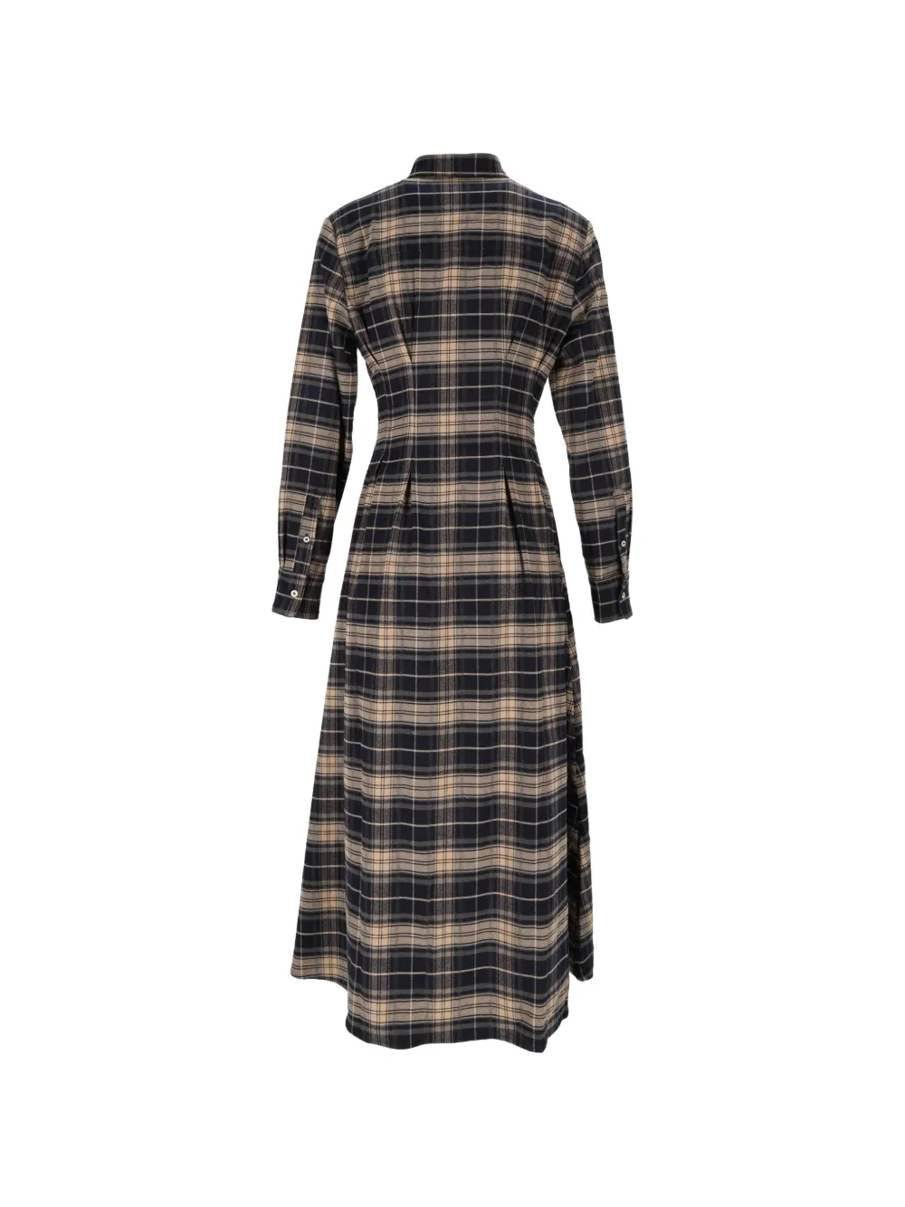 MC2 Saint Barth Alys flanellen maxi-jurk Zwart