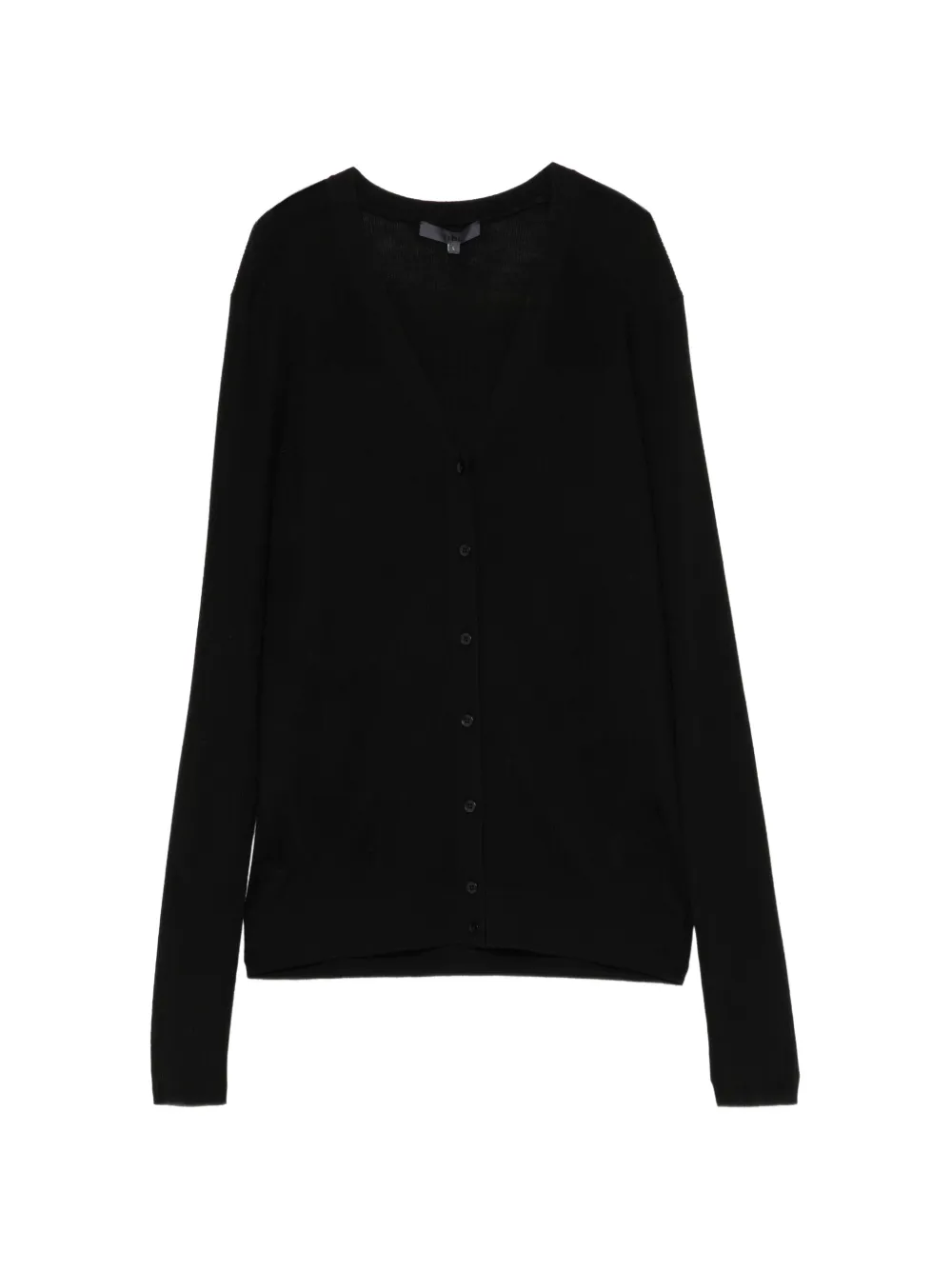 Tibi feather weight ribbed cardigan