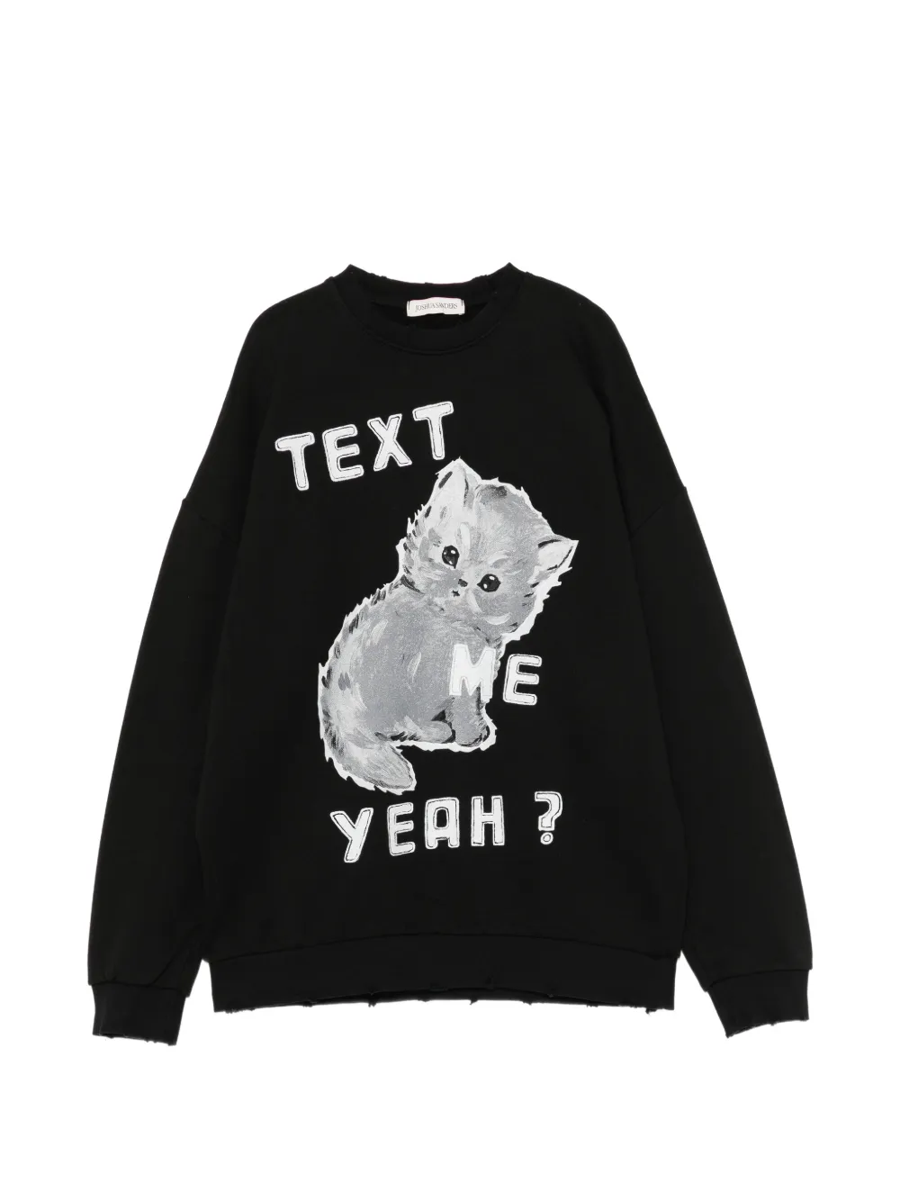 Joshua Sanders Magda Text Me sweatshirt