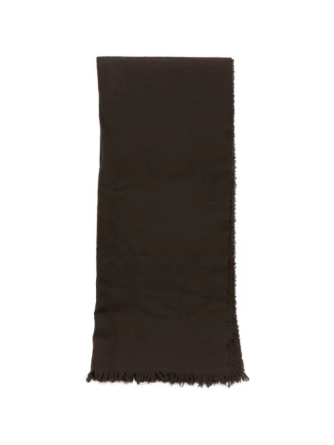 Destin frayed cashmere scarf