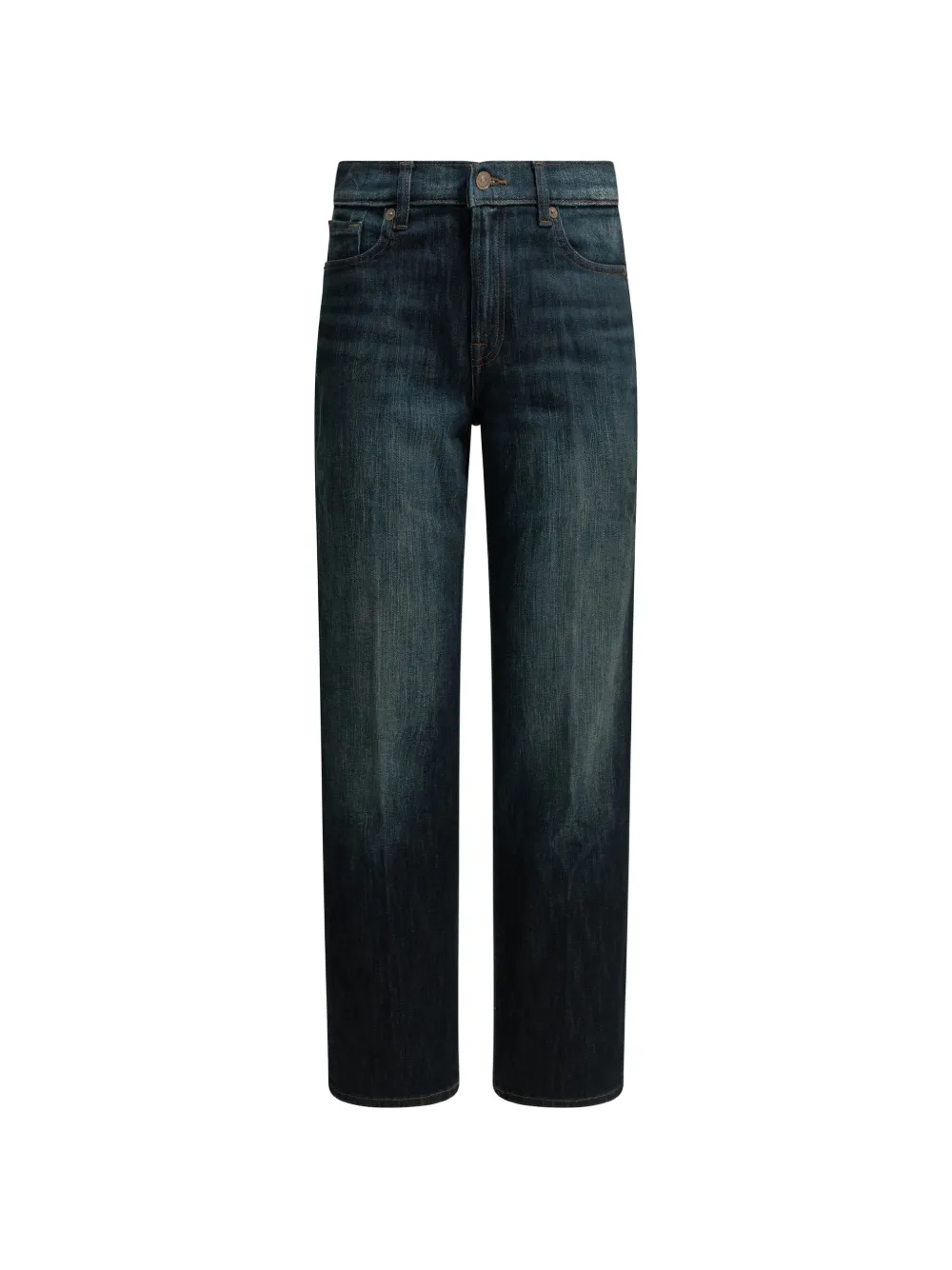 7 For All Mankind Stovepipe straight-leg jeans - Blu