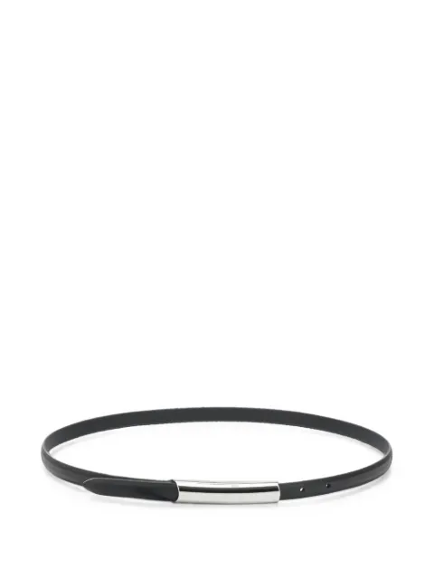 Anderson's cylindrical-buckle leather belt