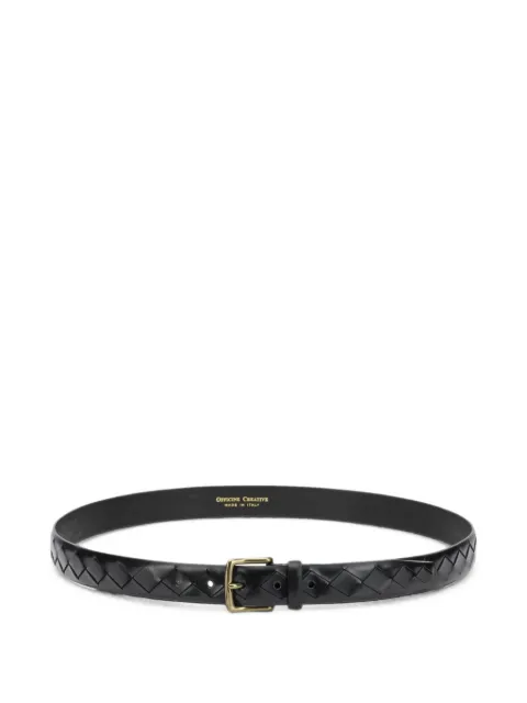 Officine Creative woven leather belt