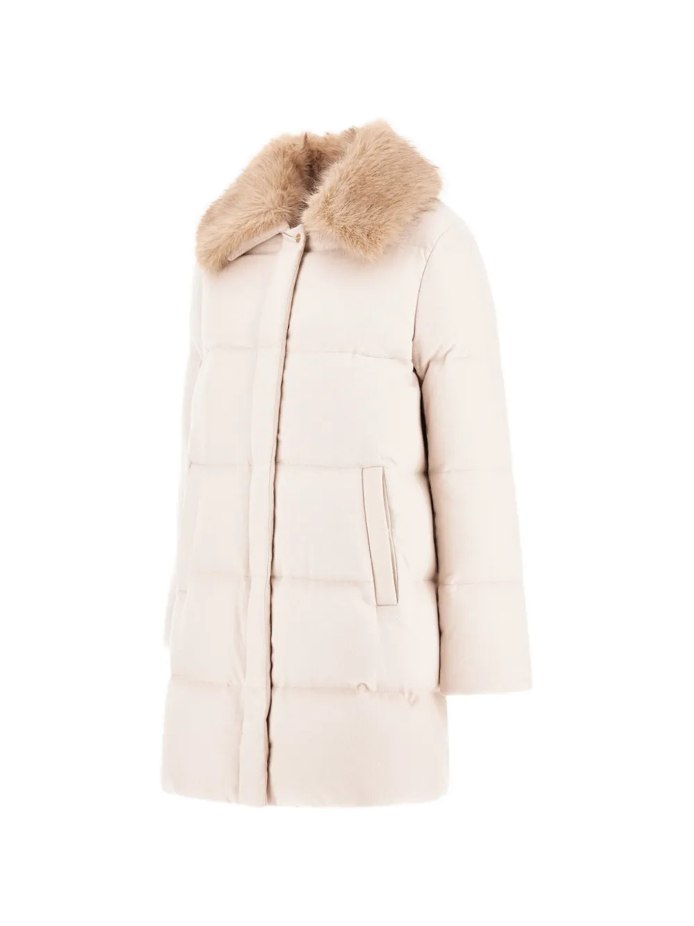 Herno Gewatteerde jas Beige