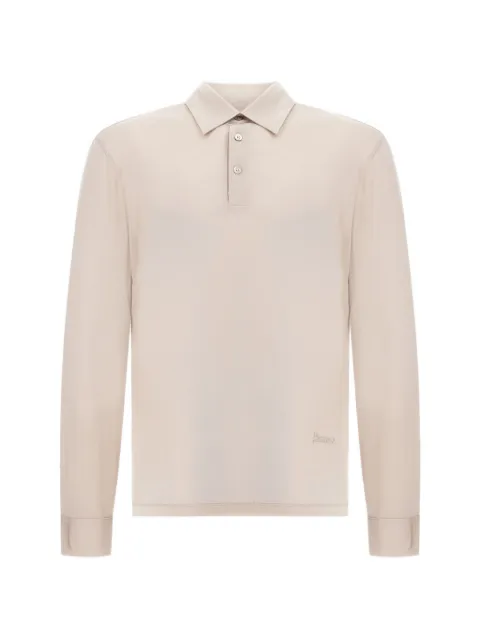 Herno wool polo shirt