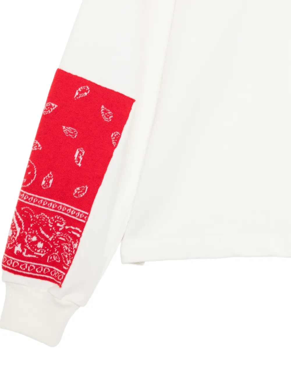 Joshua Sanders Bandana sweater Wit