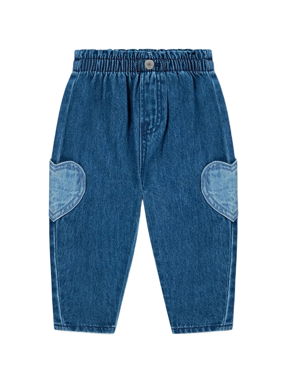 Levi's Kids Jeans pull-on con applicazione a cuore - Blu