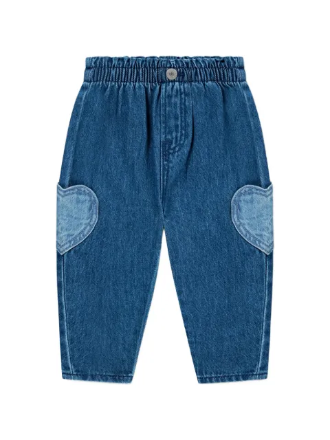 Levi's Kids heart-patch pull-on jeans
