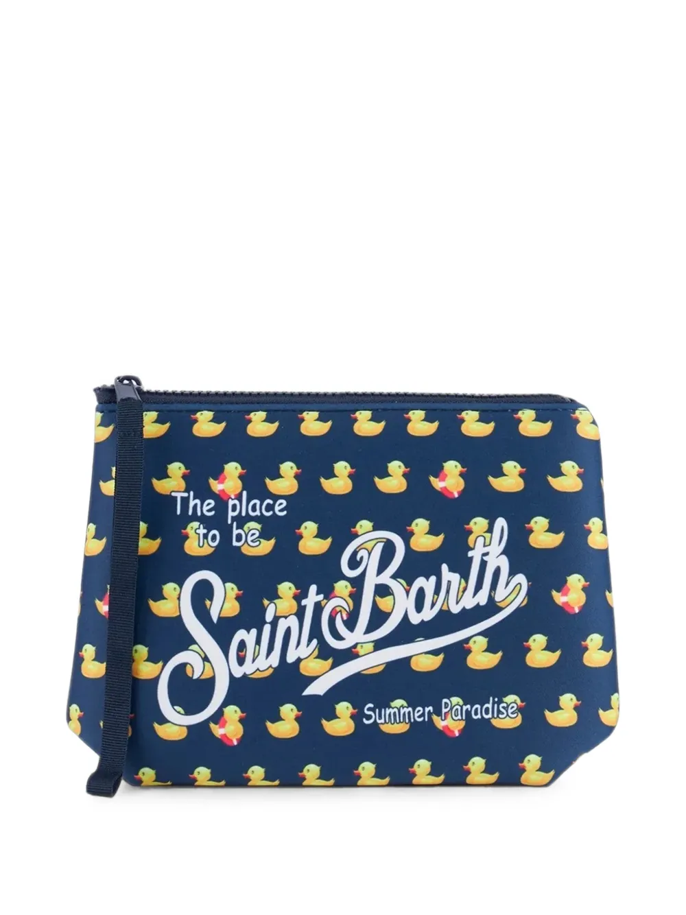 MC2 Saint Barth Kids Aline clutch met eenden-print Blauw