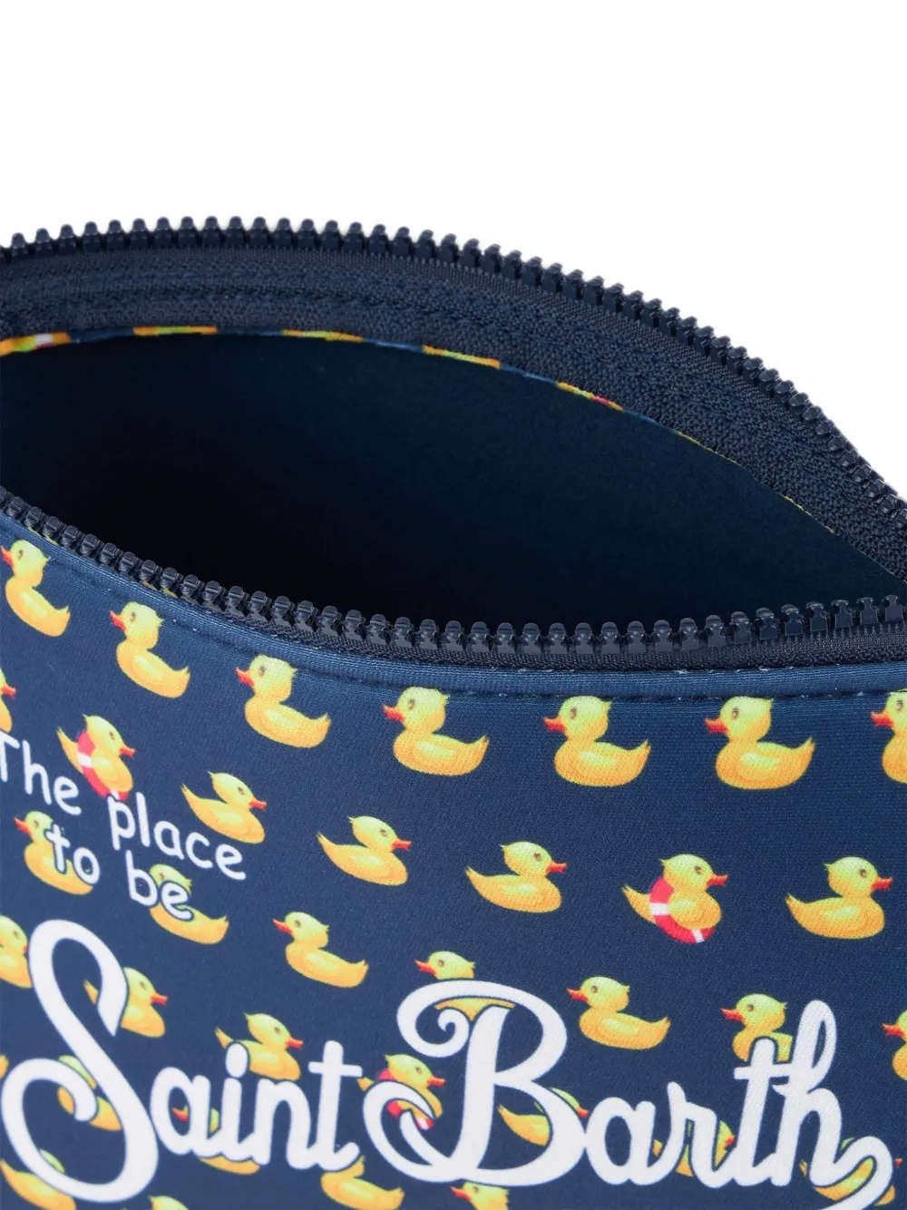 MC2 Saint Barth Kids Aline clutch met eenden-print Blauw