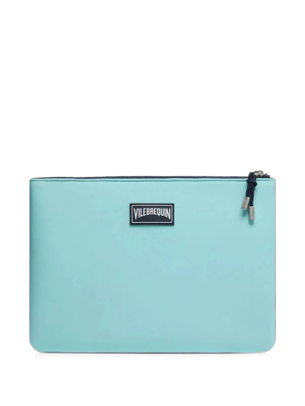 Vilebrequin Kids Clutch met schildpad-reliëf Blauw