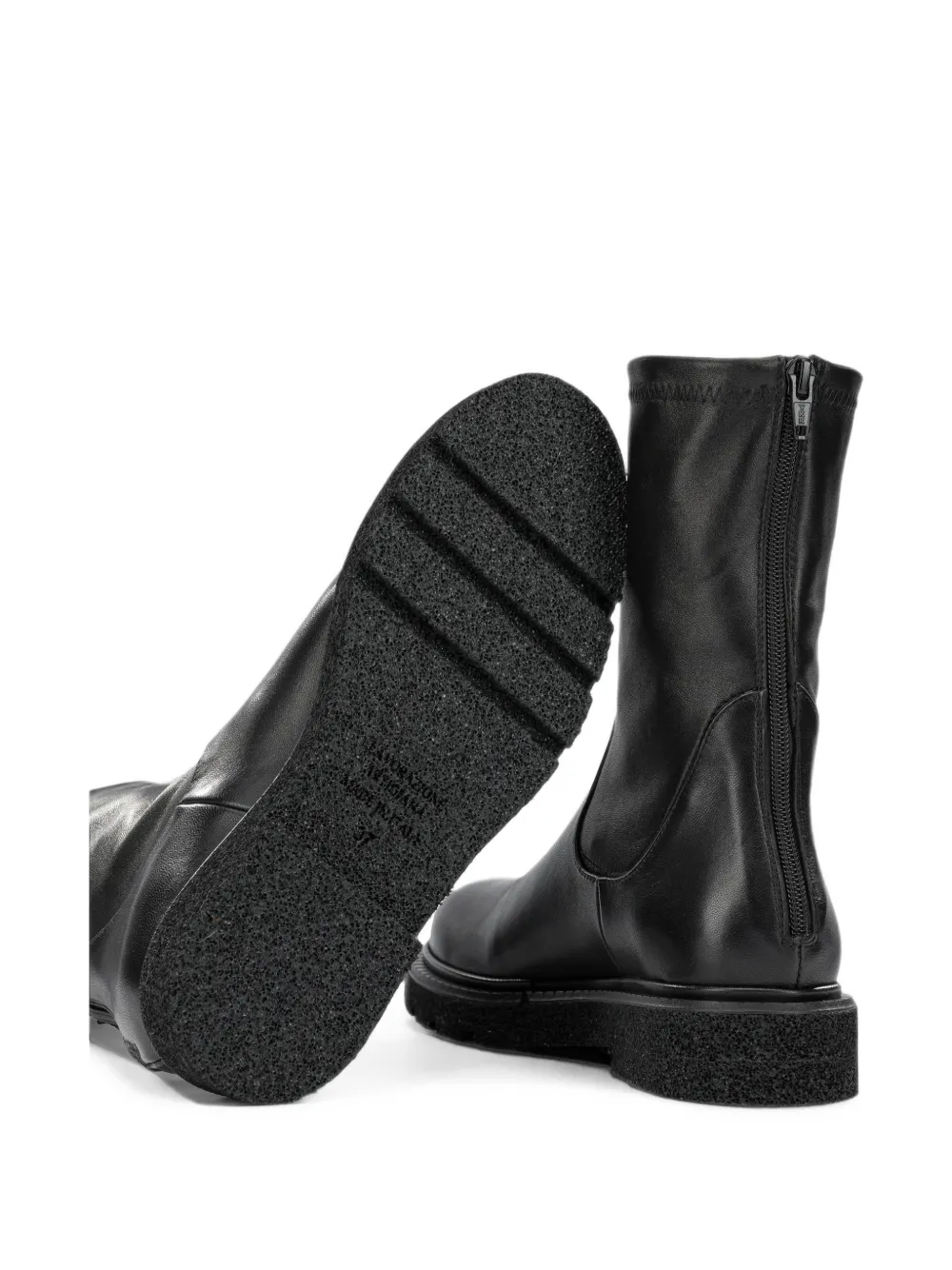 GUGLIELMO ROTTA Kent zip-fastening ankle boots Zwart