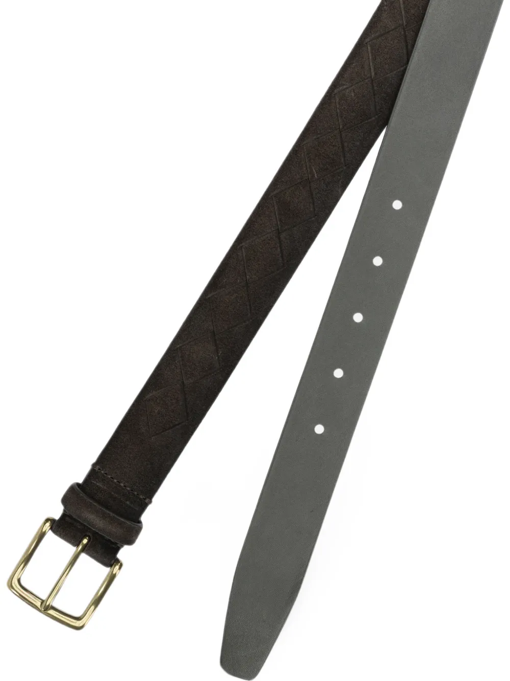 Officine Creative Suède riem Bruin