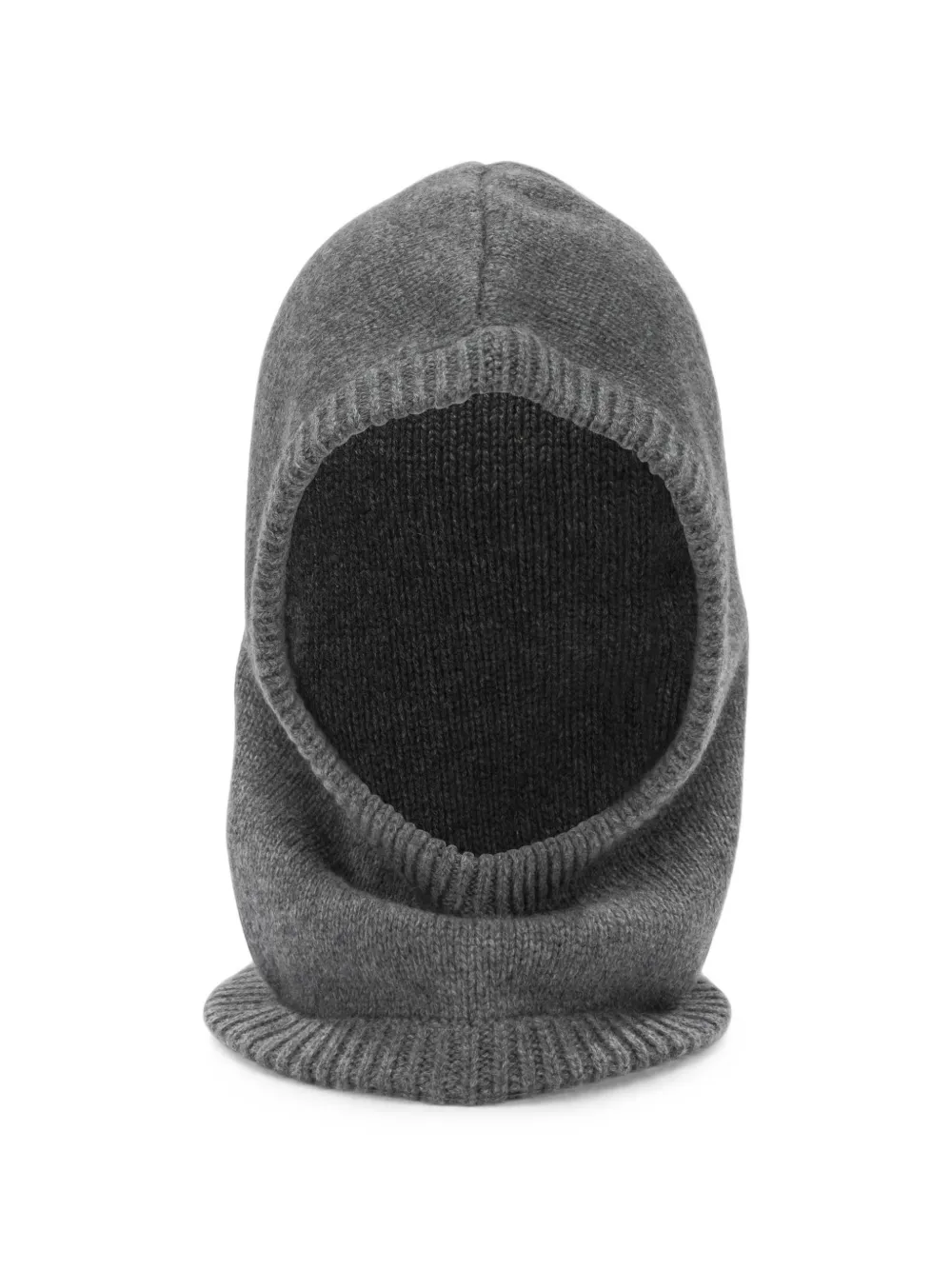 Lisa Yang ribbed-trim balaclava - Grigio