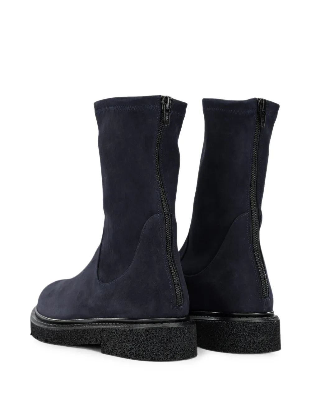 GUGLIELMO ROTTA suede ankle boots Blauw