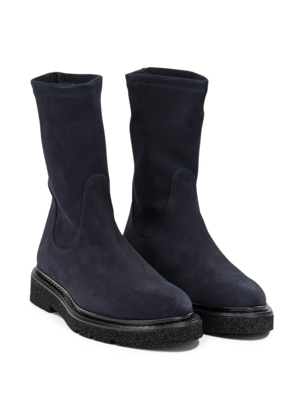 GUGLIELMO ROTTA suede ankle boots Blauw