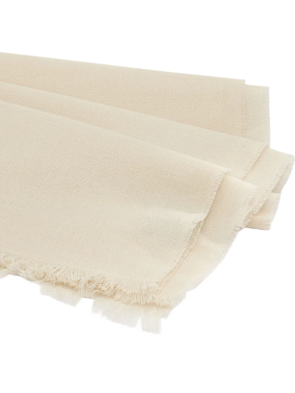 Destin Sjaal met gerafelde afwerking Beige
