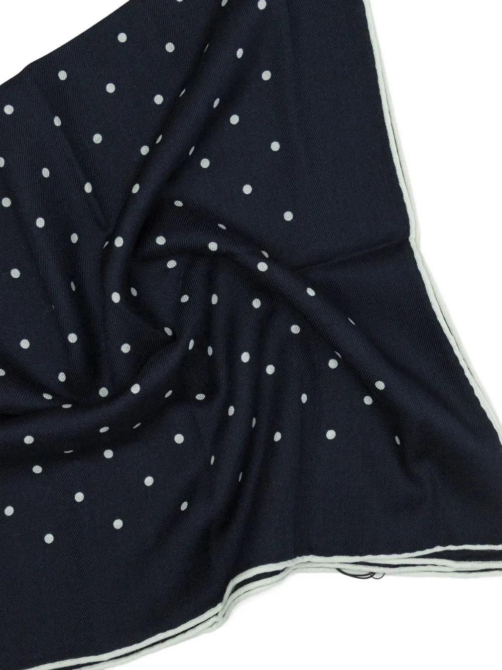 Destin Sjaal met stippen Blauw