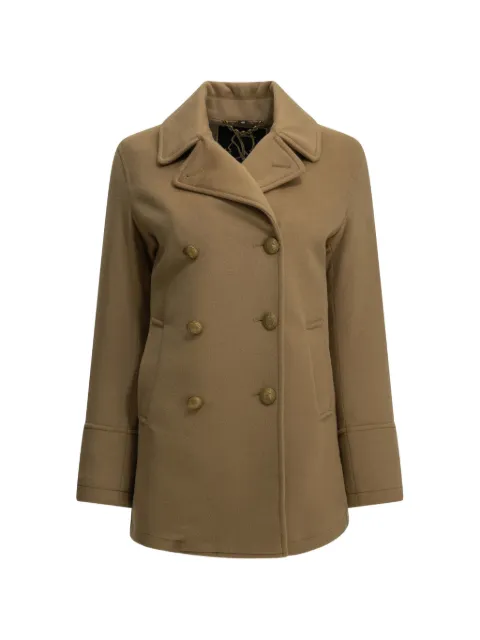 Sealup double-breasted camel hair coat