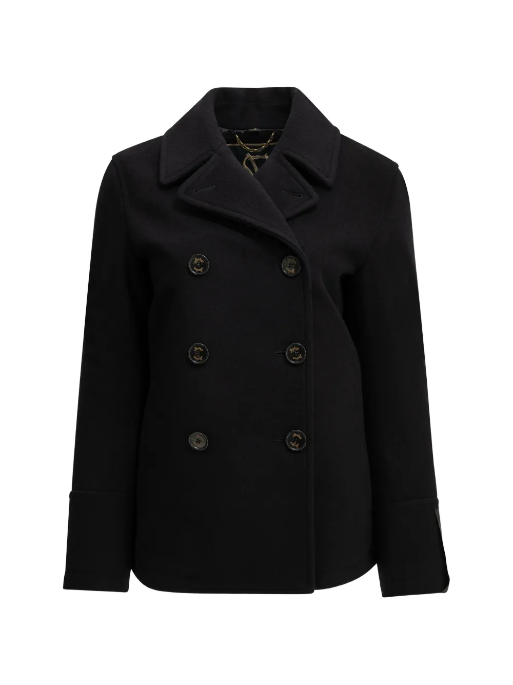Sealup double-breasted coat