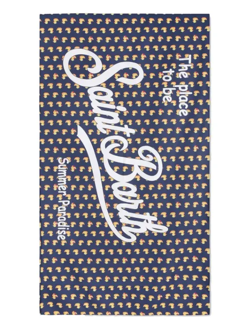 MC2 Saint Barth Aidan duck-print beach towel