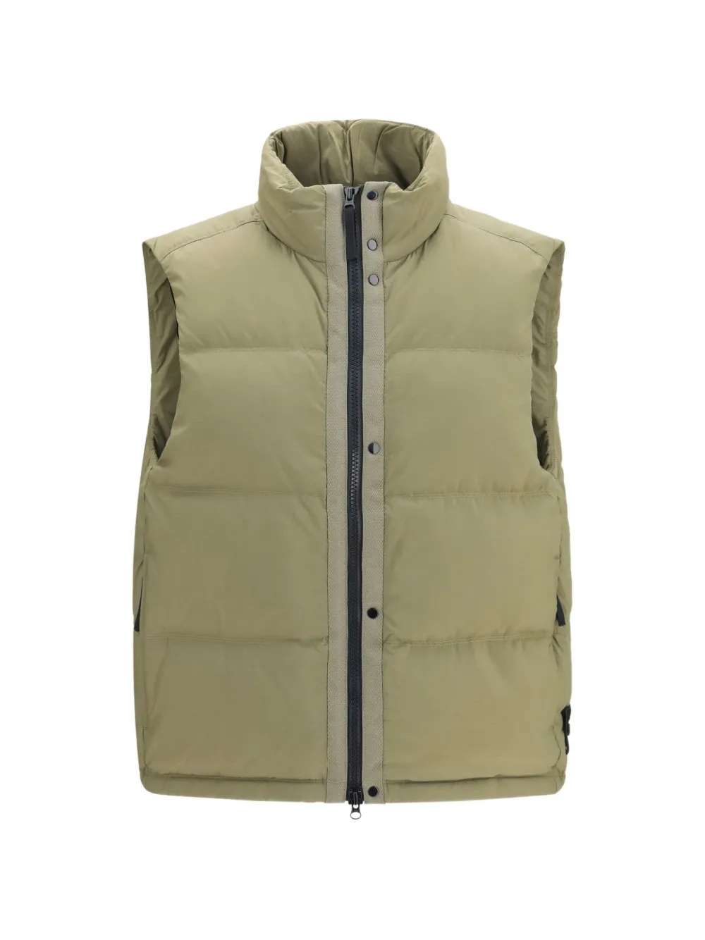 Stone Island G100004 matt ripstop CORDURA® advance fabrics vest - Verde