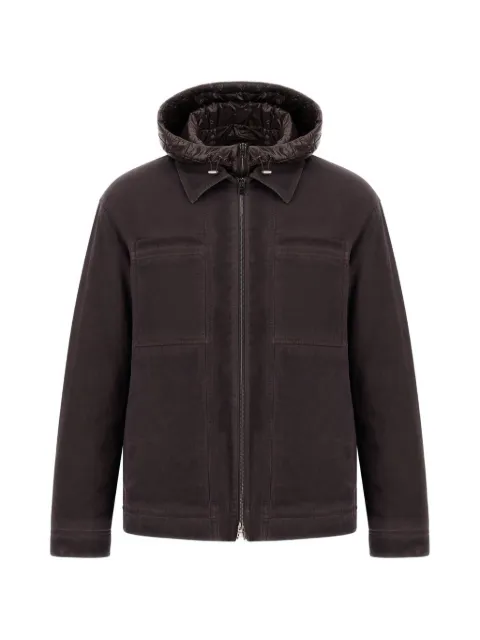 Herno Nylon Ultralight hooded jacket