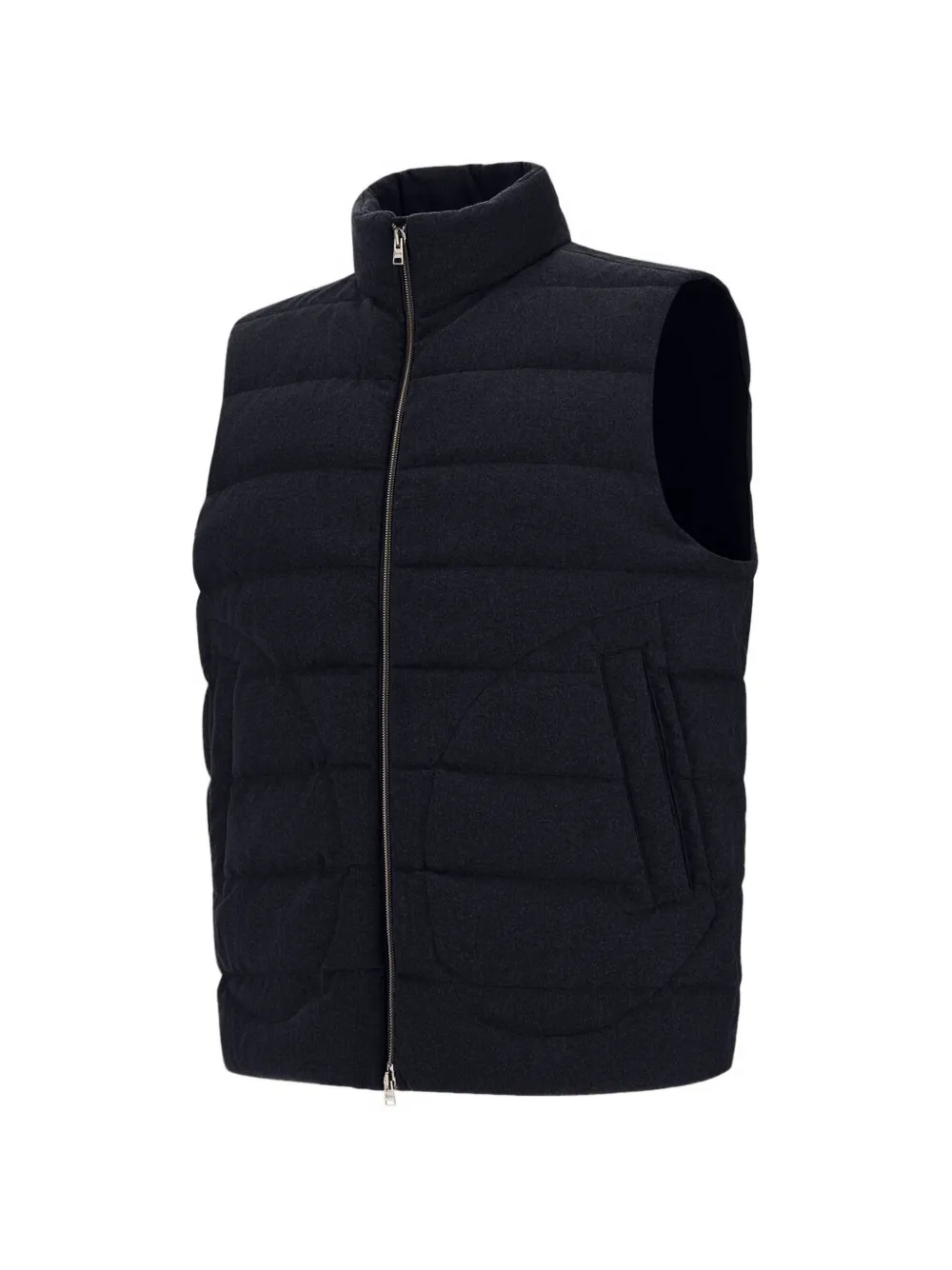 Herno Lo Smanicato gewatteerde bodywarmer Blauw