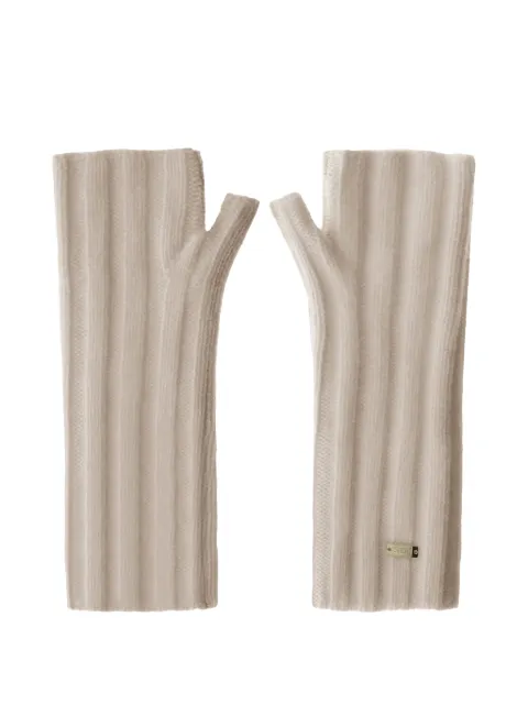 Herno mitones de canalé de cachemira