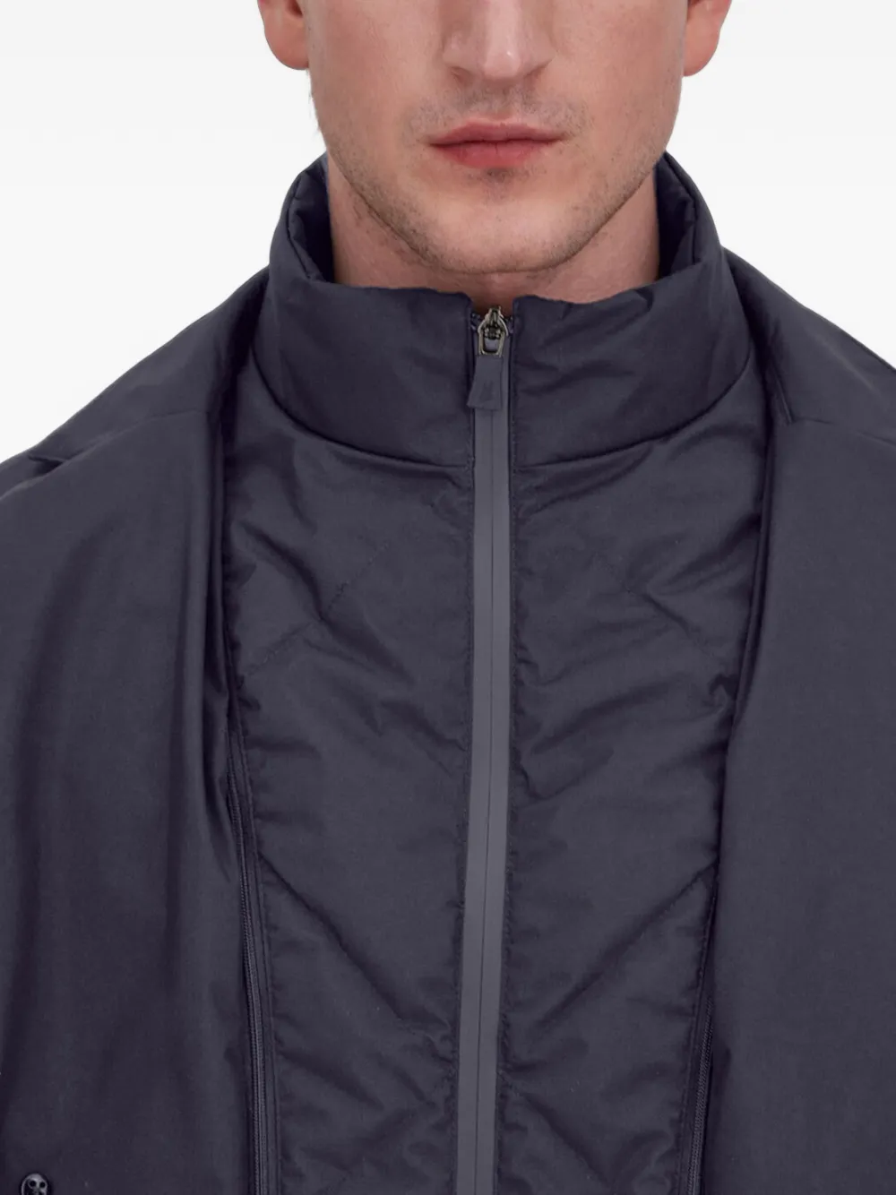 Herno GORE-TEX jas met afneembare slab Blauw