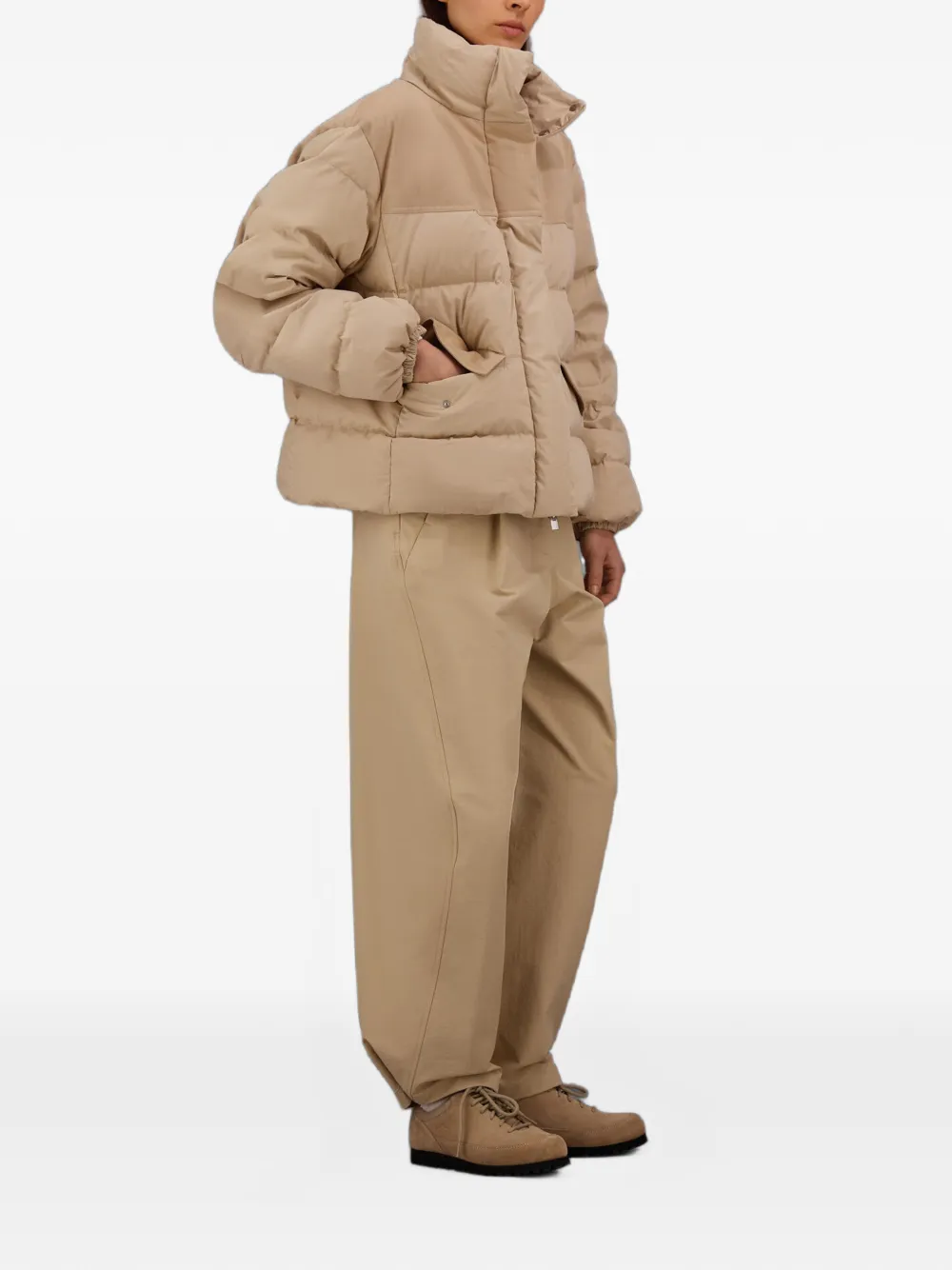 Laminar Gewatteerd ski-jack Beige