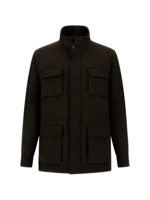Herno chaqueta con múltiples bolsillos