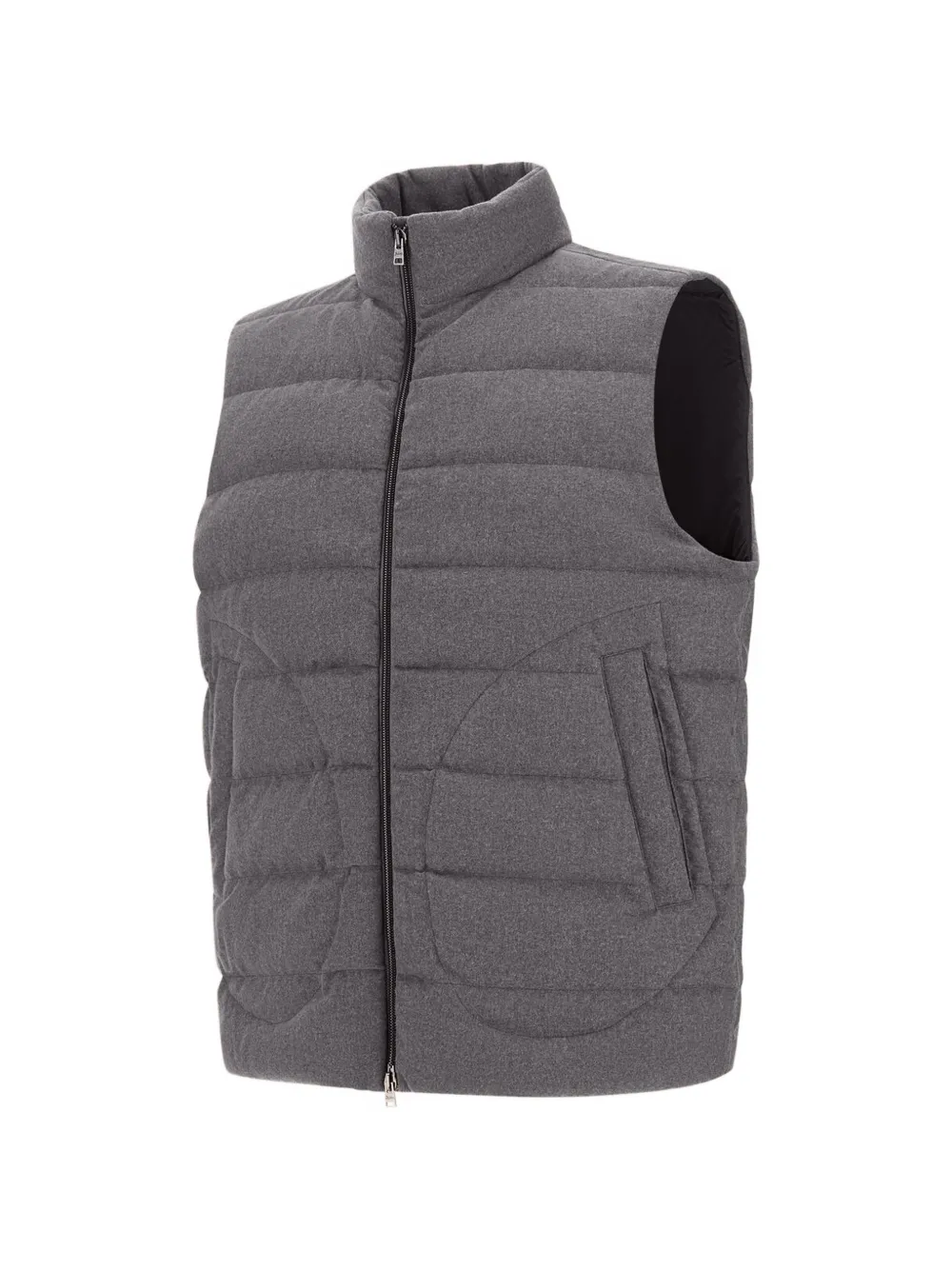 Herno Lo Smanicato gewatteerde bodywarmer Grijs