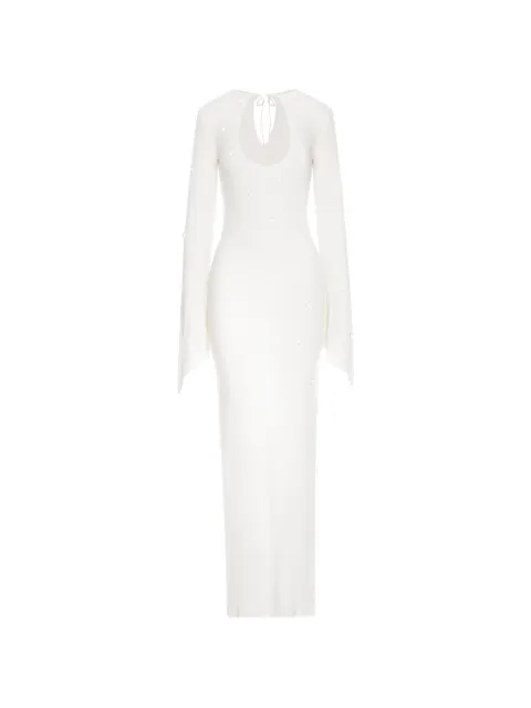 MANURÍ crystal-embellished maxi dress