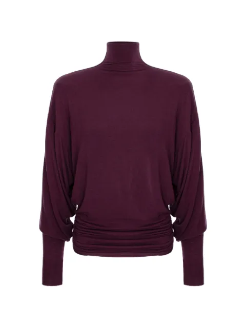 MANURÍ Romy padded-shoulder blouse