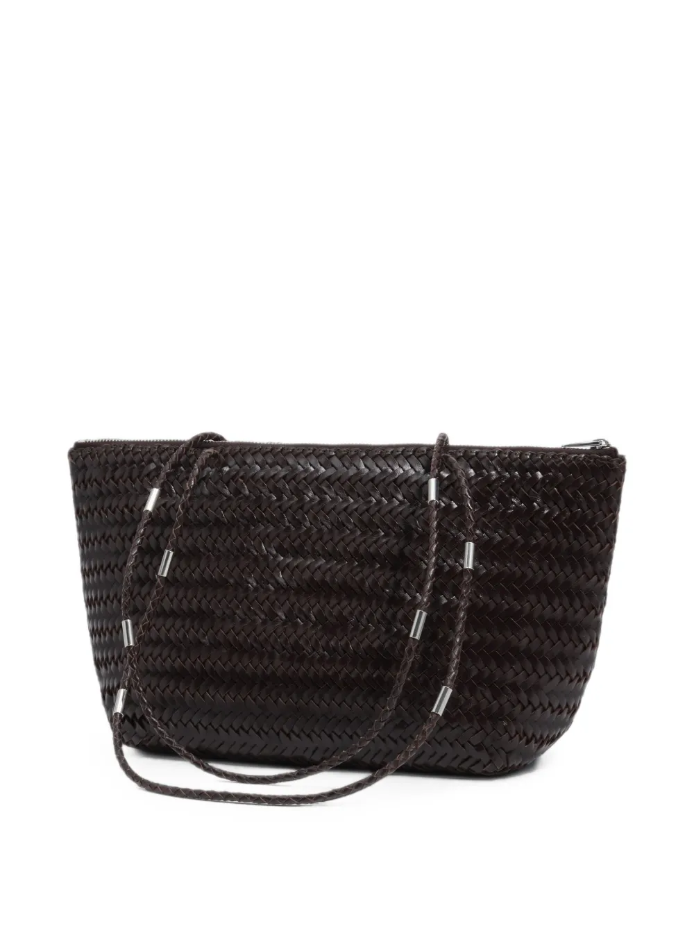 BIMBA Y LOLA Grote leren shopper Bruin