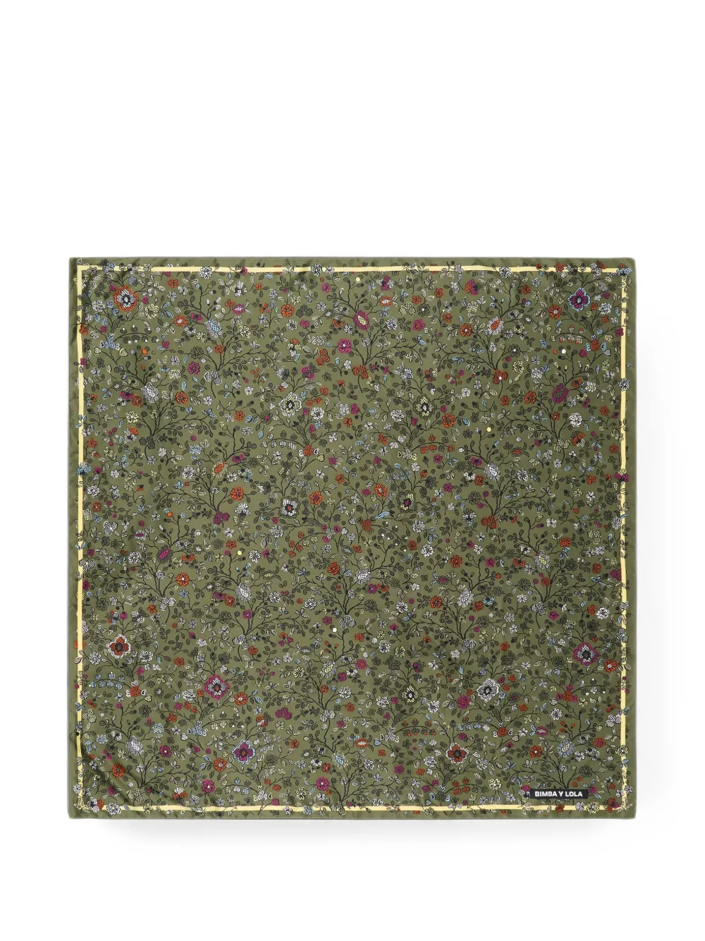 BIMBA Y LOLA Sciarpa a fiori - Verde