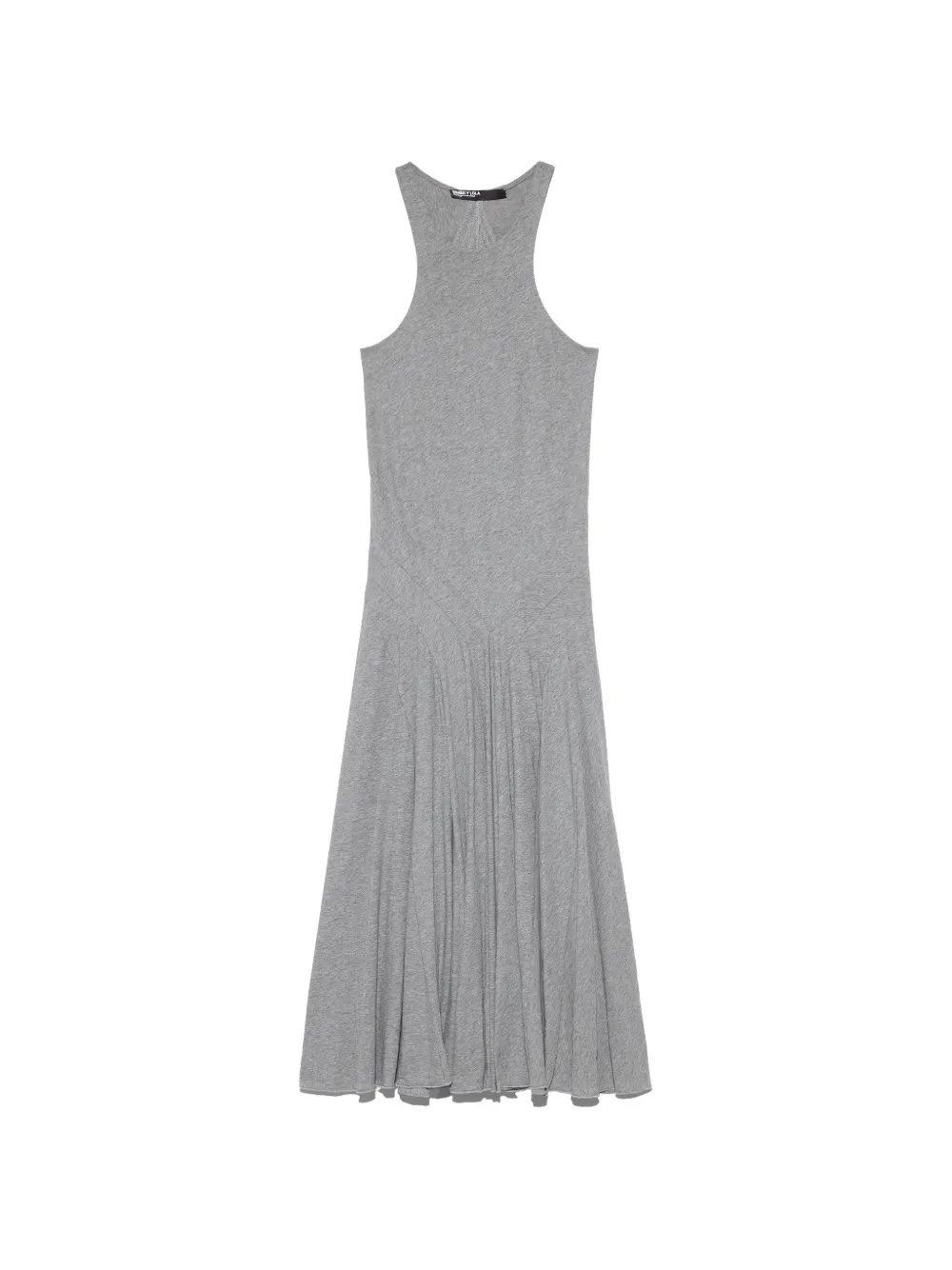 BIMBA Y LOLA gray melange sleeveless midi dress Grijs