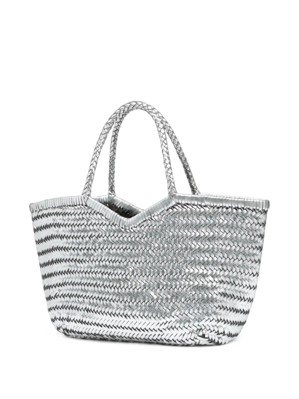 BIMBA Y LOLA Leren shopper Zilver