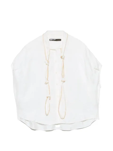 BIMBA Y LOLA ノット ケープシャツ