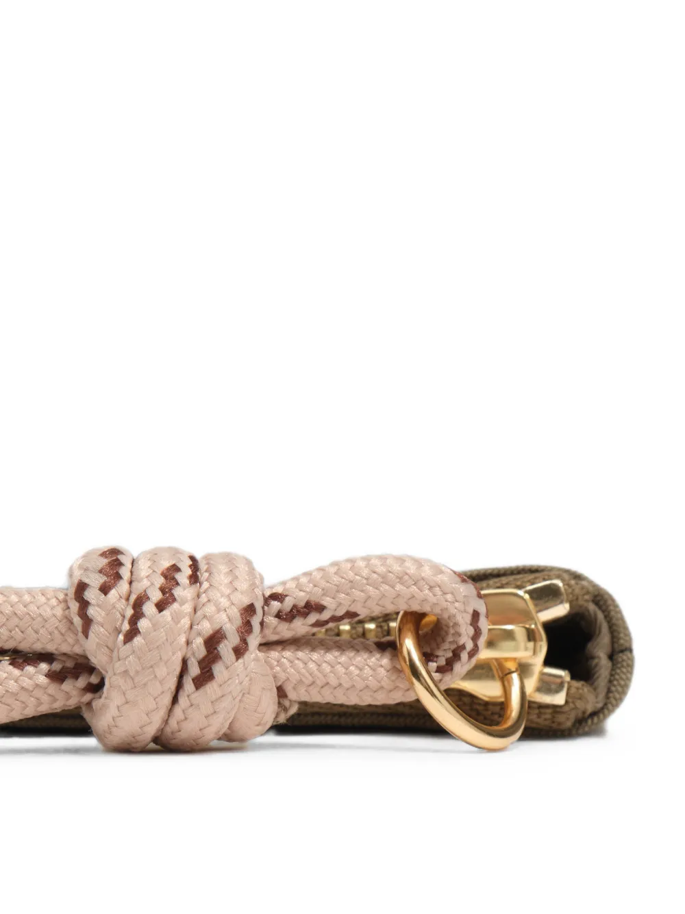 BIMBA Y LOLA Olive nylon portemonnee Groen