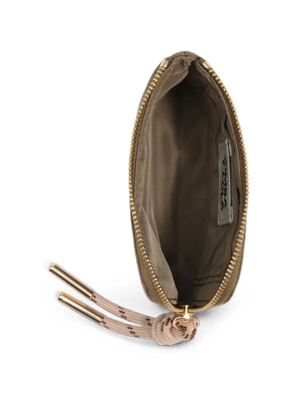 BIMBA Y LOLA Olive nylon portemonnee Groen