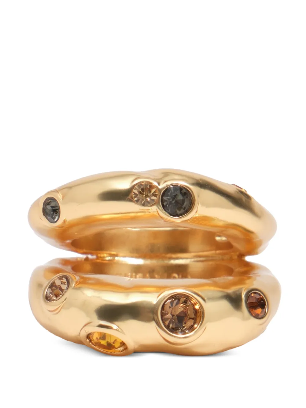 BIMBA Y LOLA Anello con cristalli - Oro