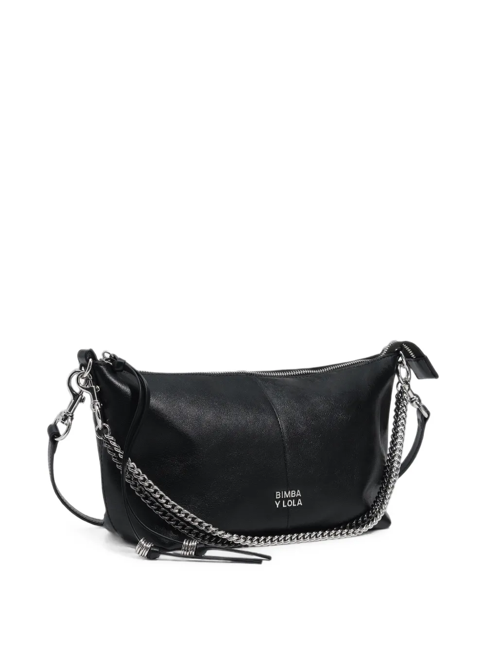 BIMBA Y LOLA Medium Madrid leren tas Zwart