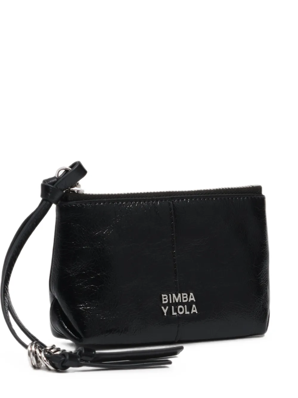 BIMBA Y LOLA Portamonete in pelle nera - Nero